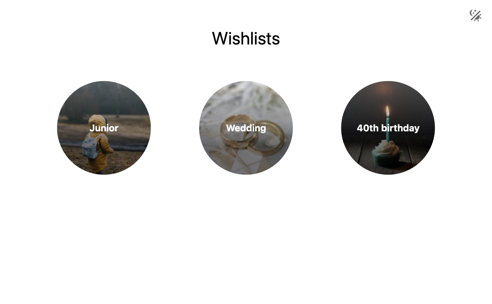 Whishlist App