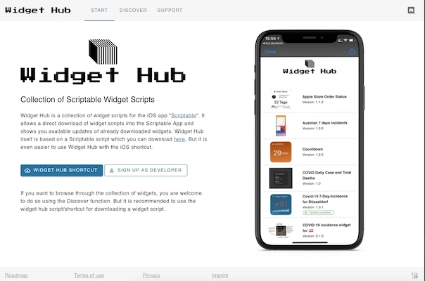 Widget Hub